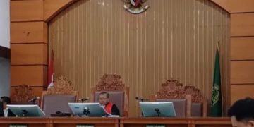 Hakim Djumyanto tolak mentah-mentah pengajuan perbaikan alat bukti kurang oleh KPK atas BAP asli Hasto Kristiyanto (instagram @paltiwest)