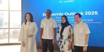 AXA Mandiri menggelar acara “Economic Outlook 2025 dan Buka Puasa Bersama" di Kuningan City Mal, Jakarta Selatan pada Jumat 7 Maret 2025 (Suaranusantara.com/GN)