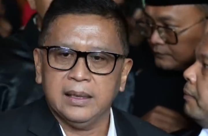 Hasto Kristiyanto Sekjen PDI Perjuangan saat menangapi eksepsi pada Kamis 20 Maret 2025 lalu (instagram @pdiperjuangan)