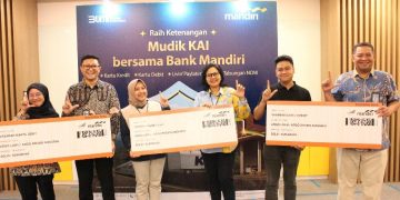 Bank Mandiri gelar Mudik Gratis 2025 bagi nasabah aktif dengan kereta api tujuan Solo dan Surabaya