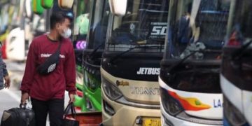 Ilustrasi pemudik berbondong-bondong mengikuti Mudik Gratis 2026 (instagram @ilovelampung)