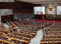 Rapat paripurna DPR sahkan UU TNI baru pada Kamis 20 Maret 2025 (instagram @sjafrie.sjamsoeddin)