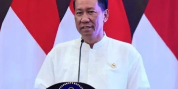 Menkum Supratman Andi Atgas jelaskan soal pembahasan bersama Komisi I DPR terkait revisi UU TNI (instagram @officialinewstv)