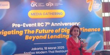 Rupiah Cepat menggelar Media Gathering bertajuk “Navigating The Future of Digital Finance Beyond Lending” di Jakarta pada Selasa, 18 Maret 2025 (Suaranusantara.com/GN)