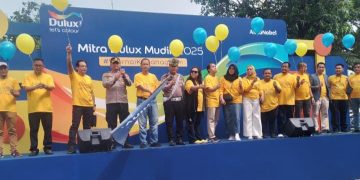 Sebanyak 750 tenaga pengecat dan kontraktor mitra ikuti program mudik gratis 2025 dari Dulux (Suaranusantara.com/GN)