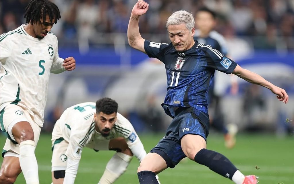 Jepang vs Arab Saudi