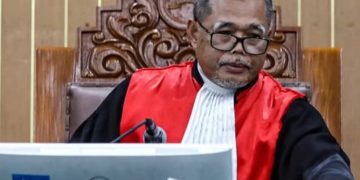 hakim Djuyamto hakim tunggal di sidang praperadilan Hasto Kristiyanto menjadi tersangka onstlag korupsi CPO (instagram @koranbaliexpress