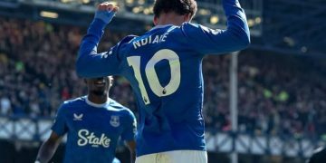Gol penalti Iliman Ndiaye gagalkan kemenangan Arsenal atas Everton