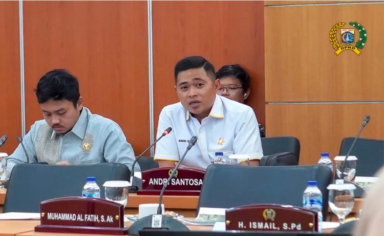 Anggota Komisi B DPRD DKI Jakarta, Andri Santosa (Dok Istimewa).