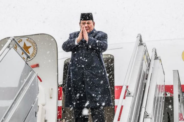 Presiden RI Prabowo Subianto hari ini Sabtu 12 April 2025 dijadwalkan akan tiba di Mesir bertemu Presiden Mesir (instagram @prabowo)