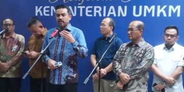 Menteri Usaha Mikro, Kecil, dan Menengah, Maman Abdurrahman berencana merevisi Undang-Undang UMKM tahun 2008 (Suaranusantara.com/GN)