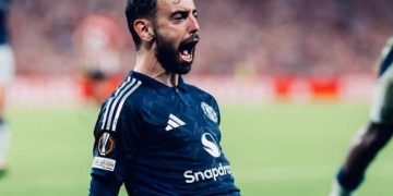 Bruno Fernandes jadi bintang kemenangan Manchester United atas Athletic Bilbao