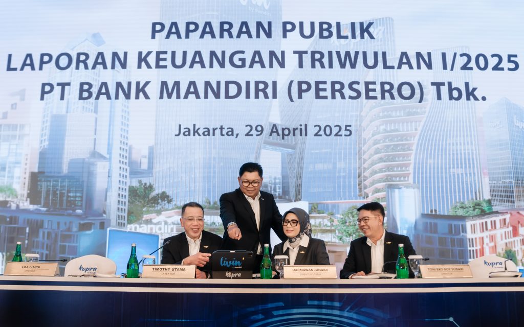 Bank Mandiri Awali 2025 dengan Pertumbuhan Sehat