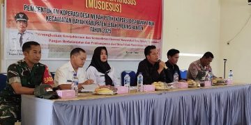 Musdesus pembentukan Kopdes Merah Putih di Kabupaten Lebak. Beredar info warga penerima bansos jadi anggota Kopdes