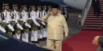Presiden RI Prabowo Subianto akan hadiri KTT ASEAN ke 46, telah tiba di Kuala Lumpur pada Minggu malam 25 Mei 2025. Foto saat tiba di Pangkalan Udara TUDM (instagram @prabowo.gibran2)