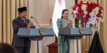 Presiden RI Prabowo Subianto dan PM Thailand Paetongtarn Shinawatra sepakati kerja sama bidang kesehatan (instagram @prabowo)