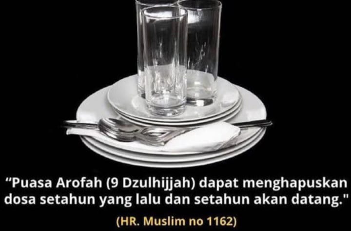 Jelang Iduladha 1446 H, umat Muslim puasa Arafah sehari sebelum perayaan hari raya kurban. (instagram @ikhwan_bojonegoro)