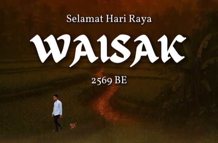 Gibran Rakabuming Raka selaku Wapres RI turut ucapkan selamat hari raya Waisak 2025 (instagram @gibran_rakabuming)