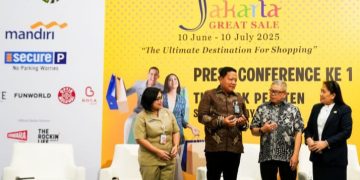 Bank Mandiri hadir sebagai Bank Partner utama dalam ajang menyambut HUT Kota Jakarta