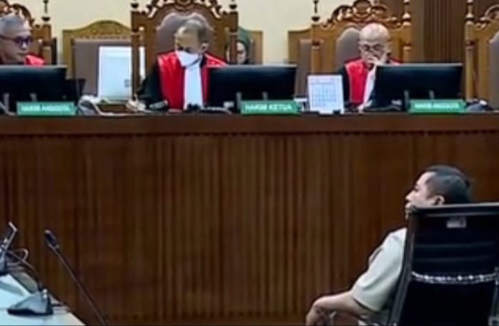 Saeful Bahri di sidang lanjutan Hasto Kristiyanto pada Kamis 22 Mei 2025