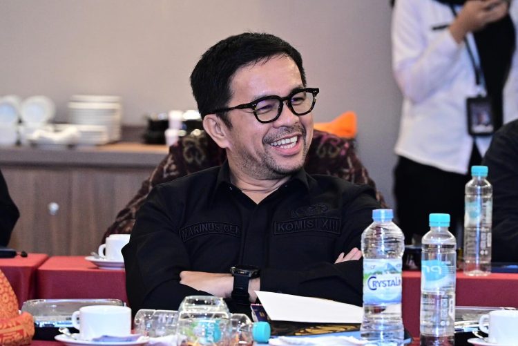 Anggota Komisi XIII DPR RI Fraksi PDIP, Marinus Gea soal bencana Aceh dan Sumatera (Dok FB @Marinus Gea)