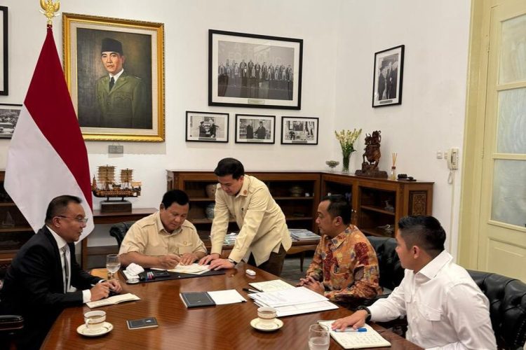 Prabowo Subianto Teken Inpres Percepatan Pembangunan Enggano dan Pelabuhan Baai(Dok ist)