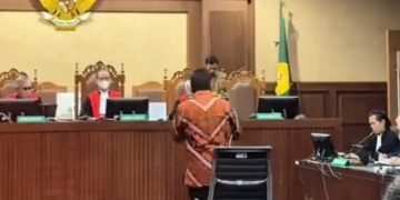 sidang Sekjen PDI Perjuangan Hasto Kristiyanto kembali digelar Jumat 20 Juni 2025 dengan agenda mendengarkan keterangan dari saksi ahli hukum pidana yang meringankan hukuman (instagram @genbanteng)