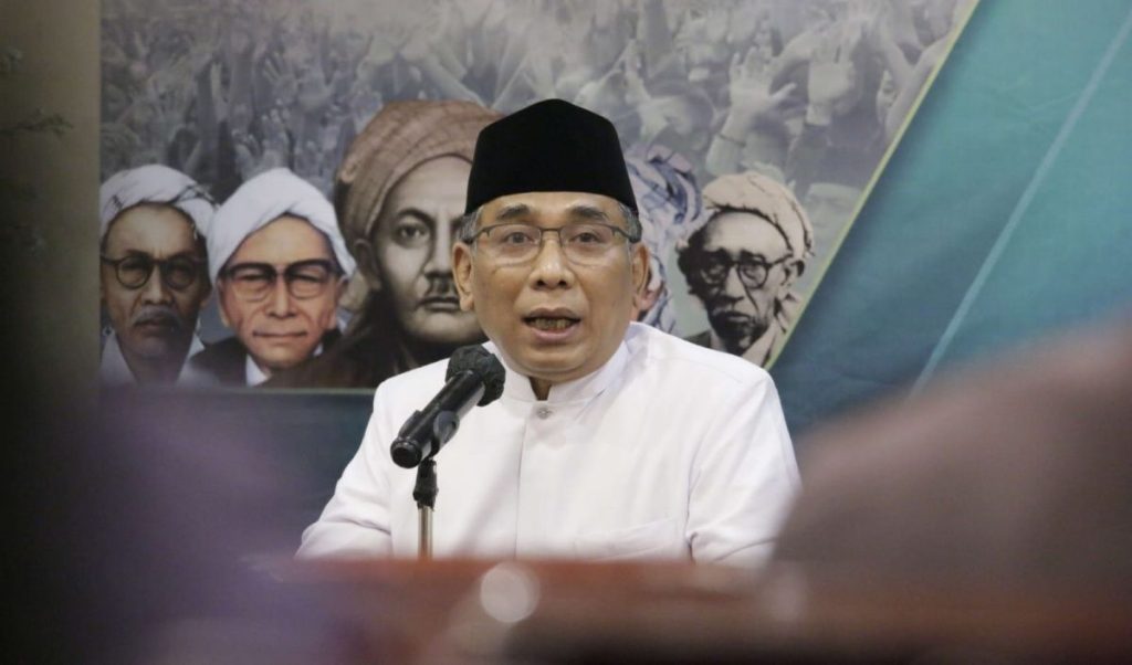 Ketua Umum PBNU Yahya Cholil Staquf