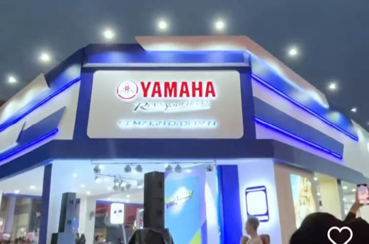 Booth Yamaha di Jakarta Fair 2025 (instagram @yamahaindonesia)