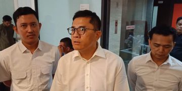 Ketua Steering Committee Kongres PSI, Andy Budiman saat diwawancarai di kantor DPP PSI, Jakarta Pusat, Selasa (24/6/2025). (Ilham F/Suaranusantara)