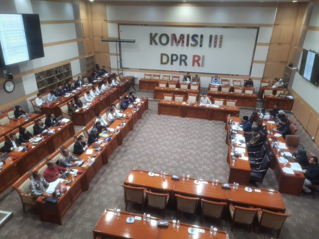Komisi III DPR RI tolak penambahan anggaran IKN (Suaranusantara/GN)