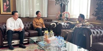 Gibran Rakabuming Raka temui Hendropriyono