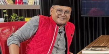 Guntur Romli respon soal pernyataan Presiden RI Prabowo Subianto yang menyebut hubungan Gerindra dan PDI Perjuangan seperti kakak beradik (instagram @gunromli)