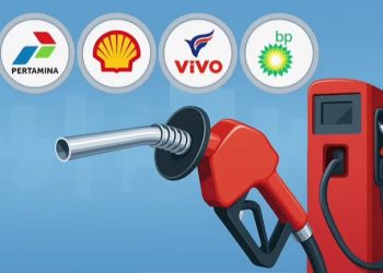 Ilustrasi harga BBM Pertamina, Shell, BP-AKR dan Vivo (instagram @portaljtvcom