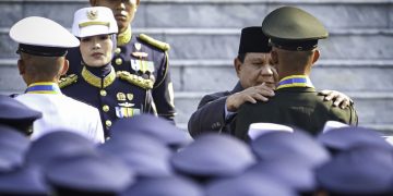 Prabowo Subianto lantik lulusan Akmil dan Akpol (Dok Seskab)