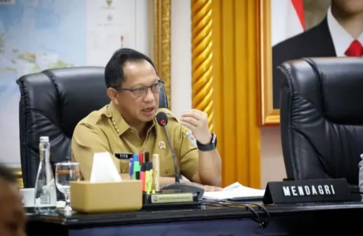 Mendagri Tito Karnavian dipanggil Presiden RI Prabowo Subianto ke Istana pada Selasa 29 Juli 2025 (instagram @titokarnavian)