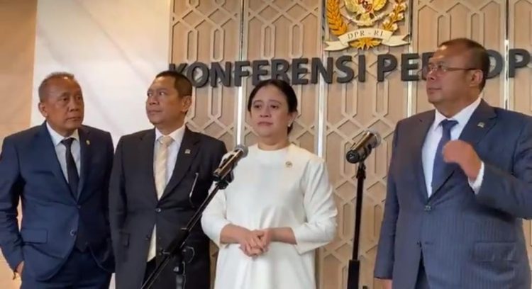 Puan Maharani usai pimpin sidang Paripurna, Senin 1 Juli 2025
