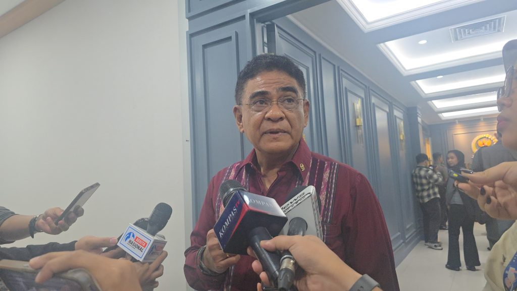 Wakil Ketua Komisi XIII DPR RI Fraksi PDIP, Andreas Hugo Pareira (Dok Ilwan Nehe).
