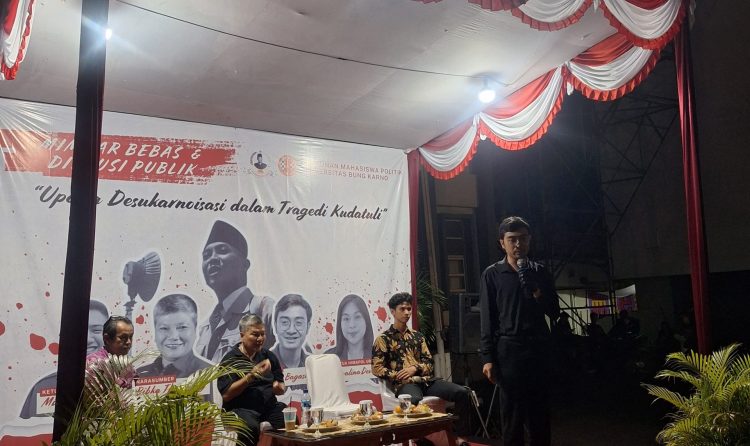 Himapol UBK gelar mimbar bebas memperingati Kudatuli