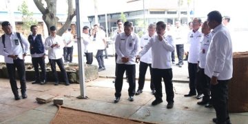 Menteri Imigrasi dan Pemasyarakatan RI, Agus Andrianto, melakukan kunjungan kerja ke Lapas Kelas IIA Garut, Jawa Barat (Dok ist)