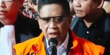 Hasto Kristiyanto dapat amnesti dari Presiden RI Prabowo Subianto dan telah disetujui oleh DPR RI melalui rapat pada Kamis 31 Juli 2025 (YouTube @pengadilan negeri jakarta pusat)