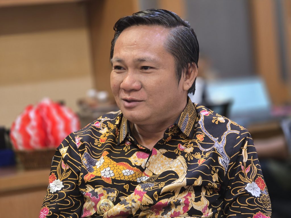 Bupati Nias Barat Eliyunus Waruwu bantah isu PPPK Paruh Waktu (Dok Ilwan Nehe/Suaranusantara.com).