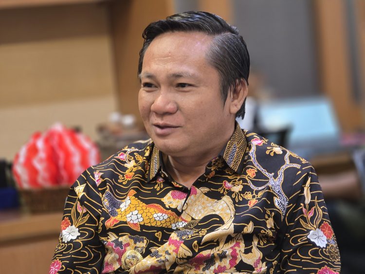 Bupati Nias Barat Eliyunus Waruwu bantah isu PPPK Paruh Waktu (Dok Ilwan Nehe/Suaranusantara.com).