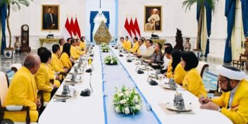 Elite DPP Partai Golkar temui Presiden RI Prabowo pada Rabu 27 Agustus 2025 (instagram @golkar.indonesia)
