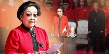 Ketum PDI Perjuangan Megawati Soekarnoputri saat memimpin upacara HUT ke 80 RI, Minggu 17 Agustus 2025 (instagram @pdiperjuangan)