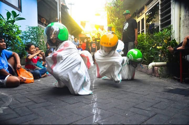 Serunya lomba saat perayaan 17 Agustus, HUT ke 80 RI (instagram @multiplayproject)