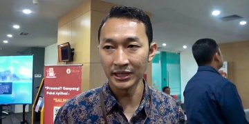 Jubir KPK, Budi Prasetyo saat diwawancarai di gedung KPK, Jakarta Selatan, Kamis (21/8/2025). soal OTT Wamenaker Immanuel Ebenezer (Ilham F/Suaranusantara)