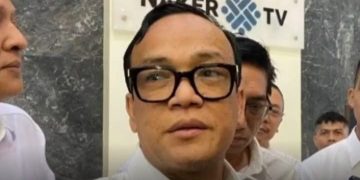 Wamenaker Immanuel Ebenezer terjaring OTT KPK di kediamannya saat tidur pulas (instagram @insides.media)