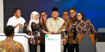 Presiden RI Prabowo Subianto saat resmi membuka RSPON Mahar Mardjono di Cawang, Jakarta Timur, Selasa 26 Agustus 2025 (instagram @smindrawati)
