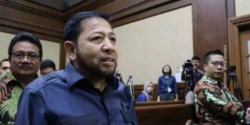 Setya Novanto atau Setnov bebas bersyarat pada Sabtu 16 Agustus 2025 (instagram @lingkar.news)